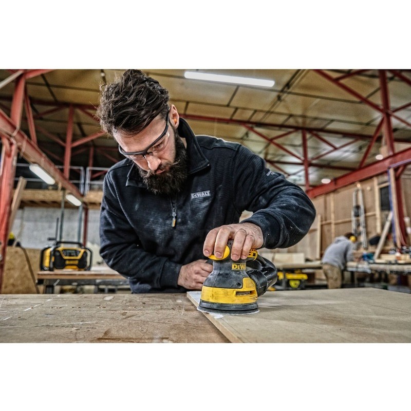 Prijenosna brusilica DeWALT DWE6423-QS (orbitalna, 12000 OPM, 280 W) crna, žuta-7
