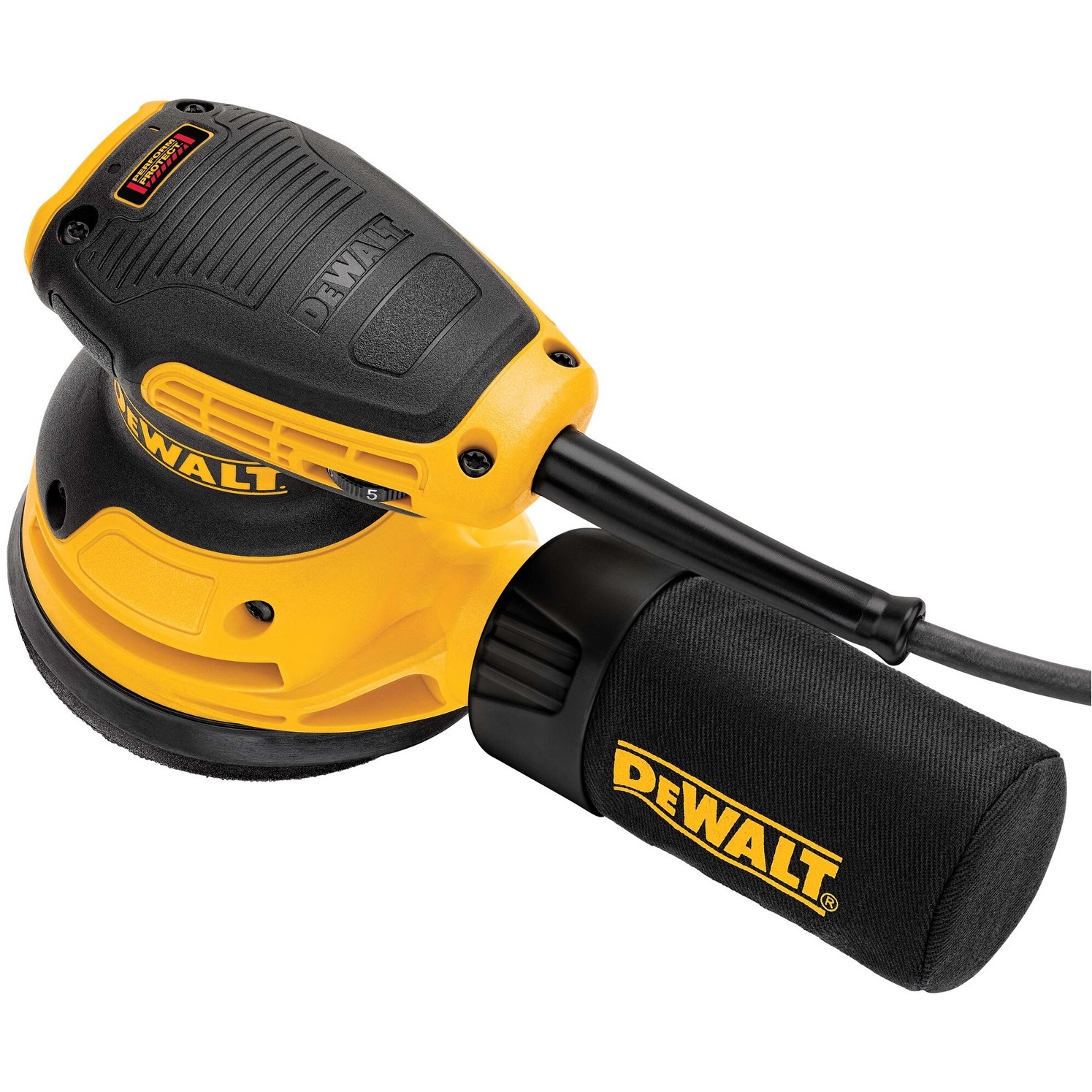 Prijenosna brusilica DeWALT DWE6423-QS (orbitalna, 12000 OPM, 280 W) crna, žuta-24