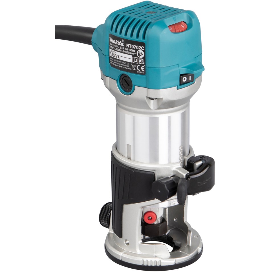 Električni stroj za glodanje i rezanje MAKITA RT0702CX2J 710W-10