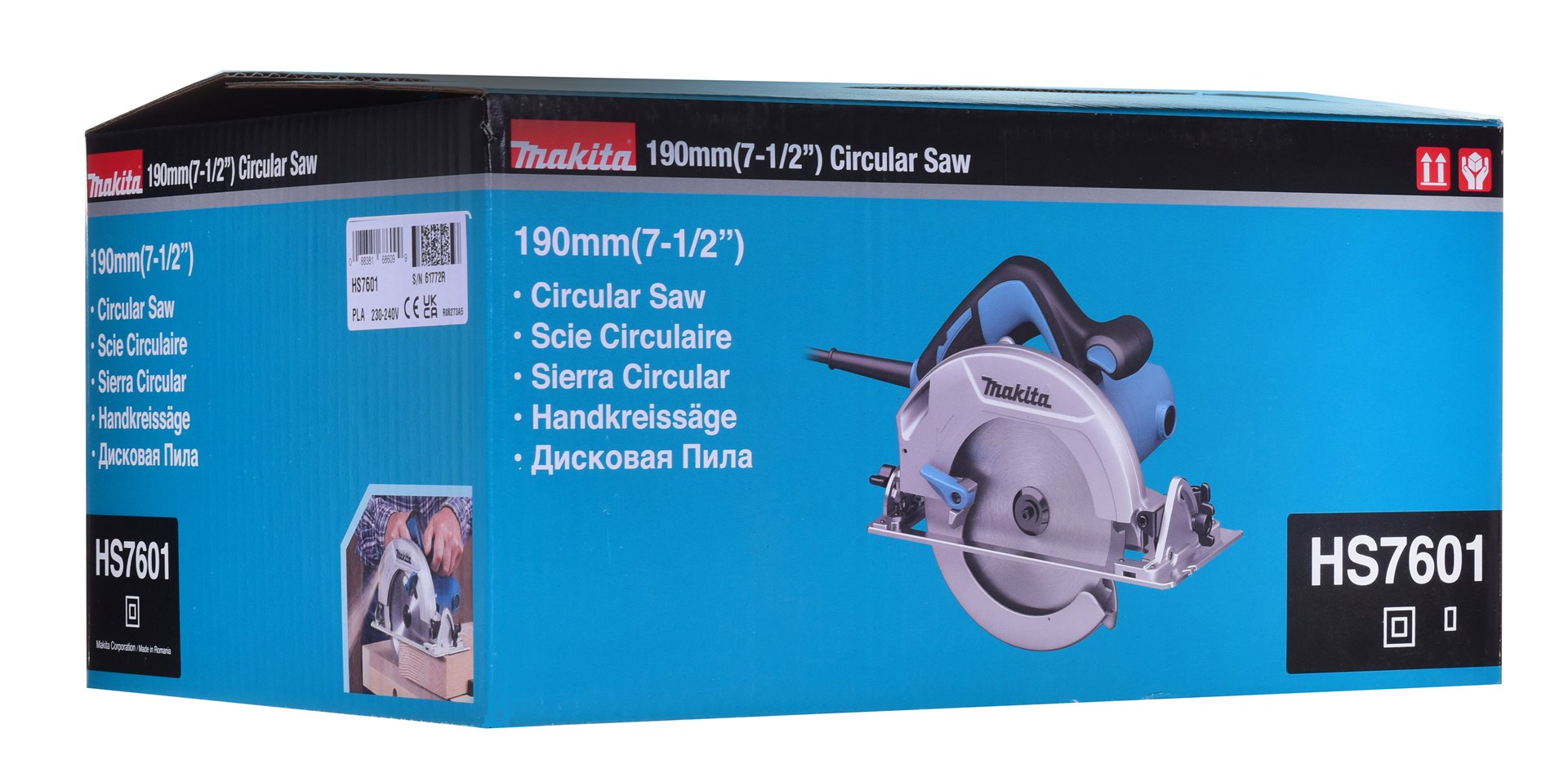 Kružna pila MAKITA HS7601 (1200W)-6