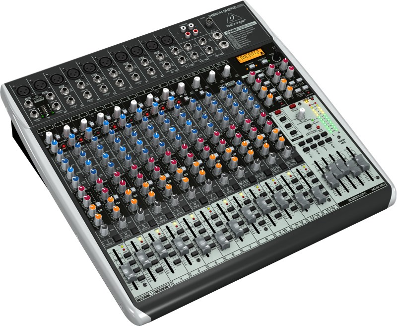Audio mikseta BEHRINGER QX2442USB (24 kanala)-1