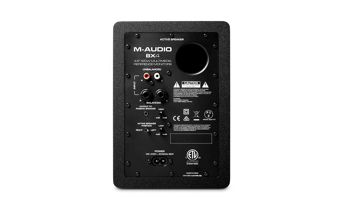 Zvučnik M-AUDIO BX4 (žičani, 50 W) crni-3