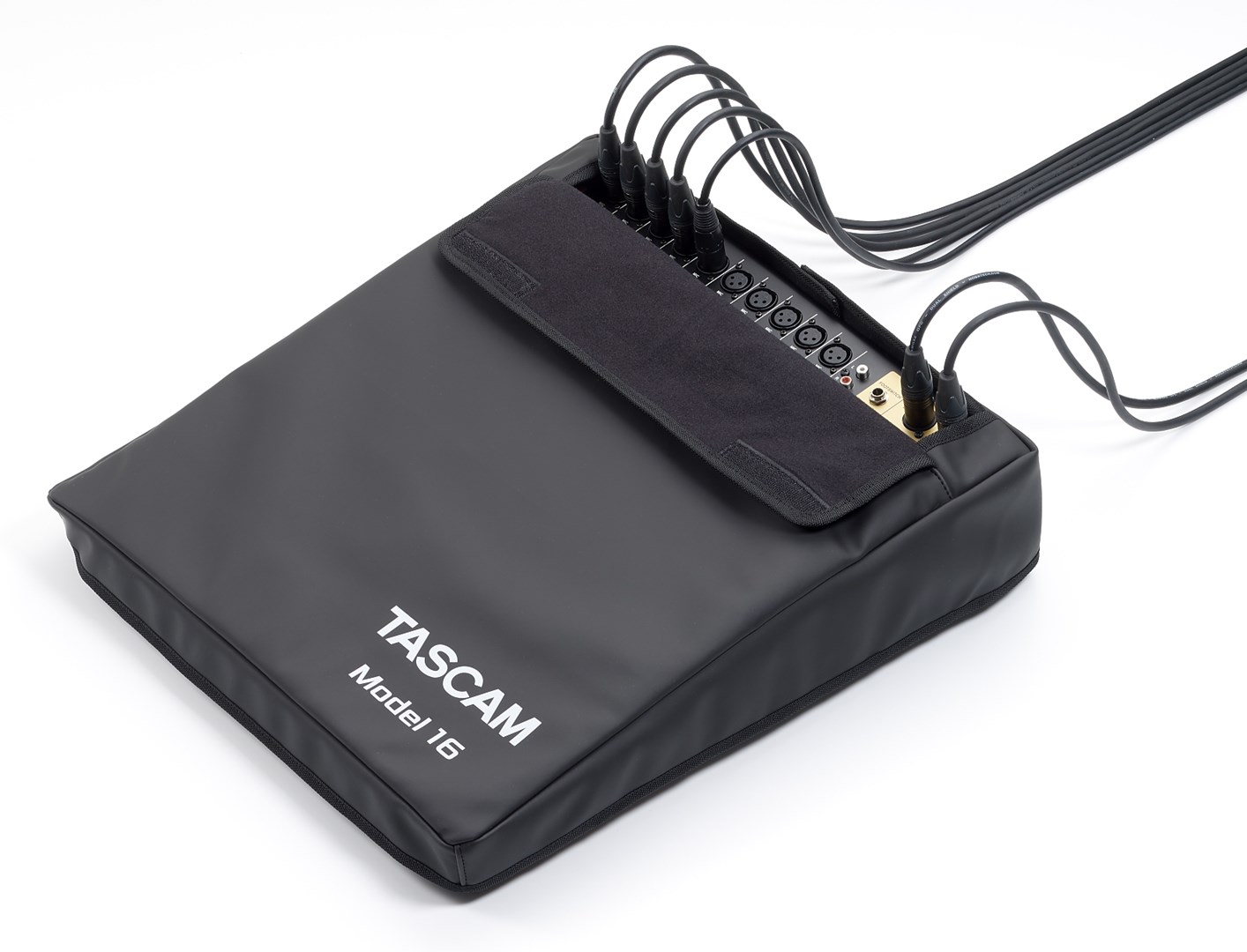 Audio mikser TASCAM MODEL 16 (16 kanala, 20 - 30000 Hz, Crna, Zlatna, Drvena)-2