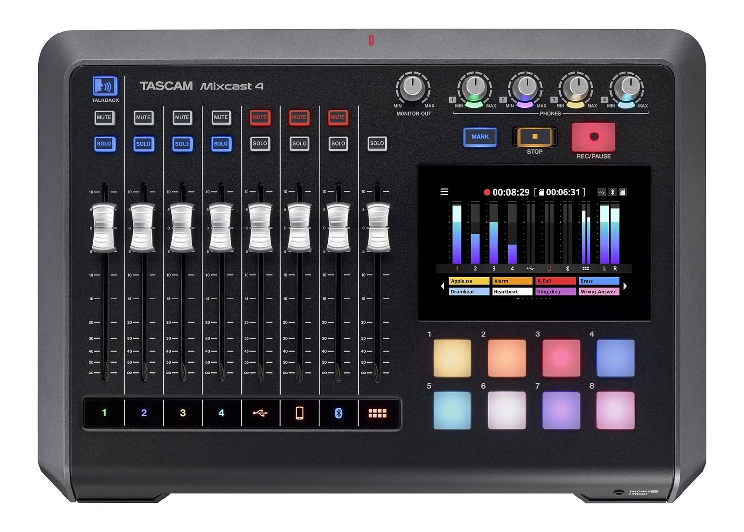Mikser za podcast snimanje Tascam Mixcast 4