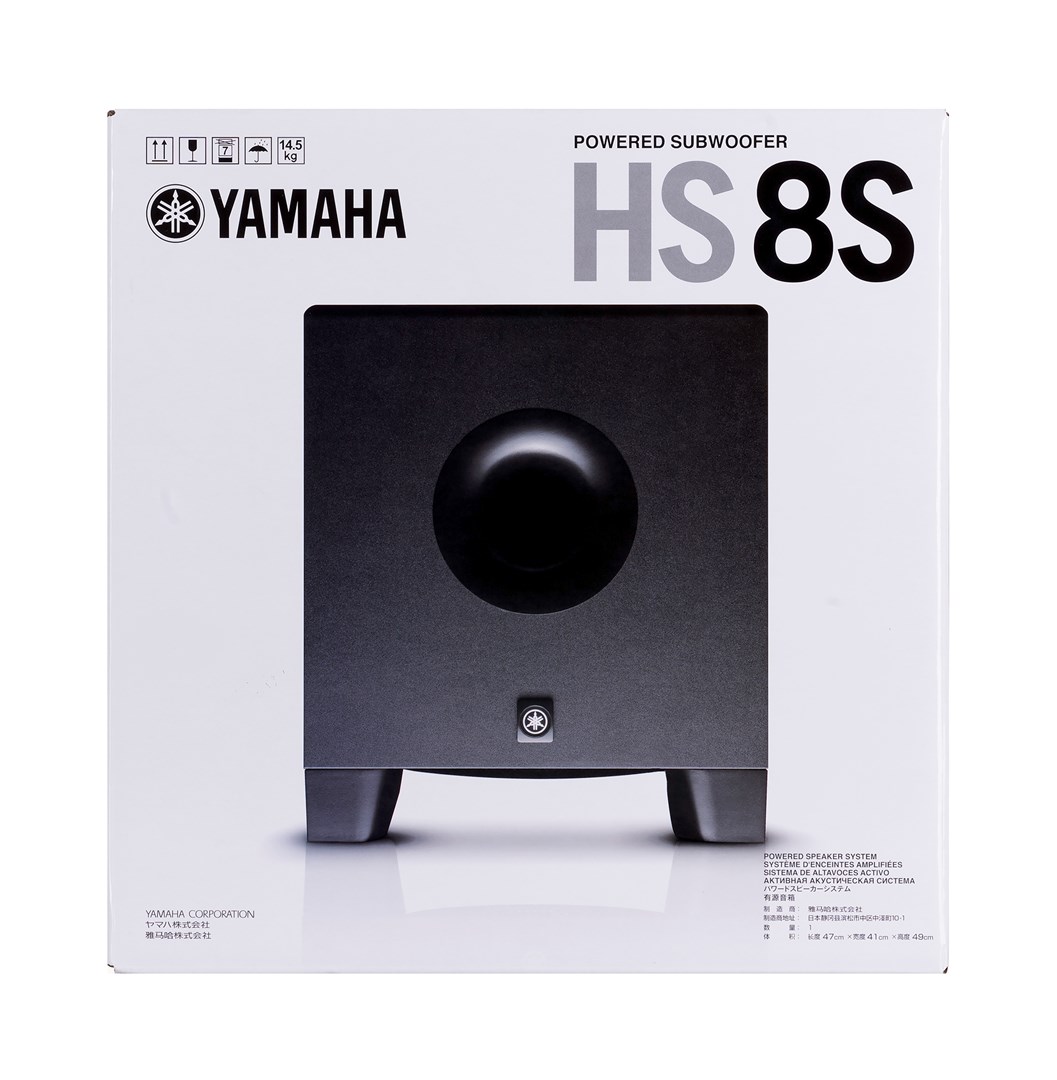 Subwoofer YAMAHA HS8S crna boja 150 W-4