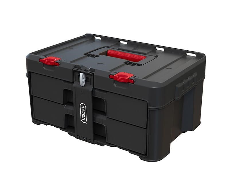 Kutija za alat s 2 ladice KETER Stack"N"Roll-2