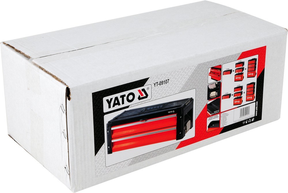 Kutija za alat YATO YT-09107 metalna crna-3