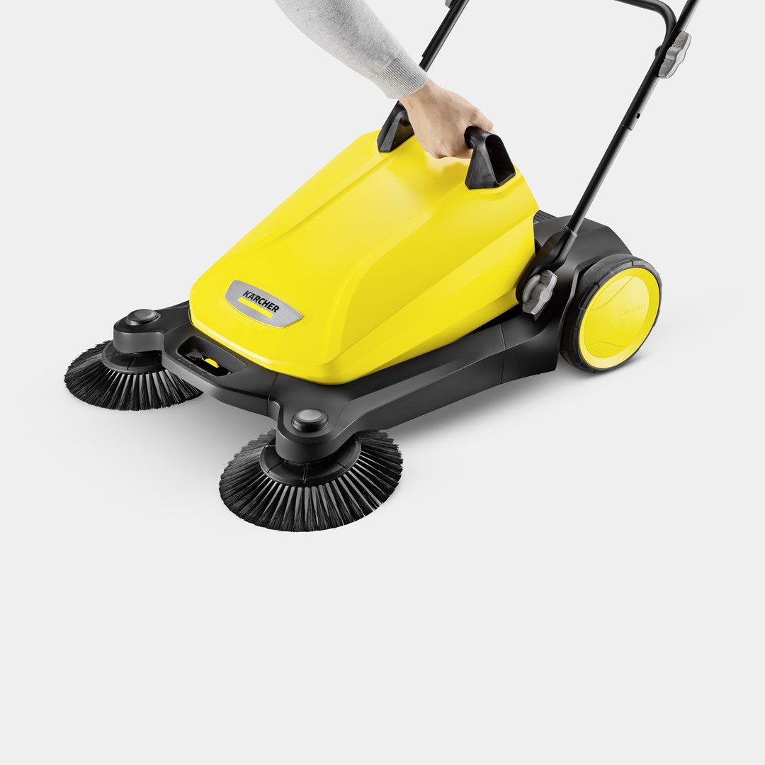Kärcher S 4 Twin 2-in-1 sweeper Black, Yellow-4