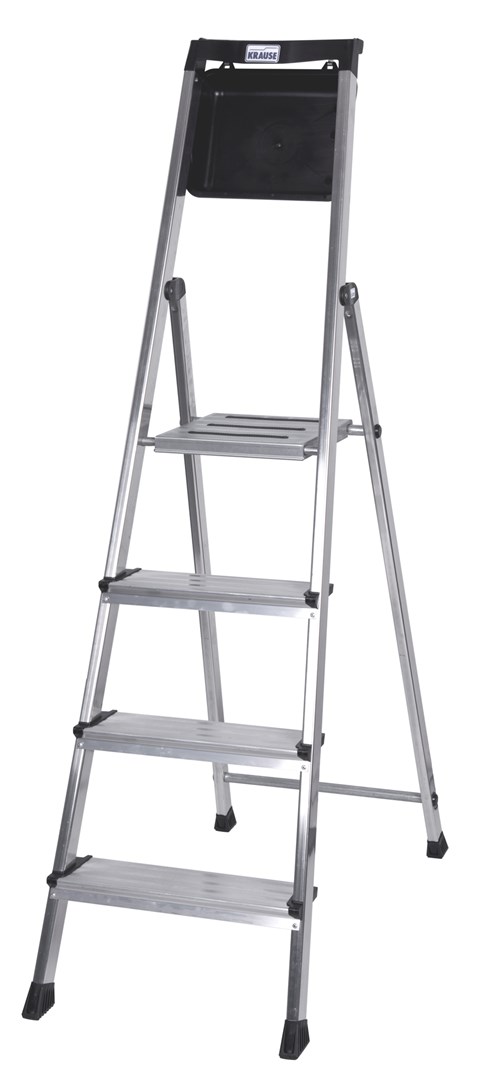 Sklopive ljestve KRAUSE Secury srebrne-2
