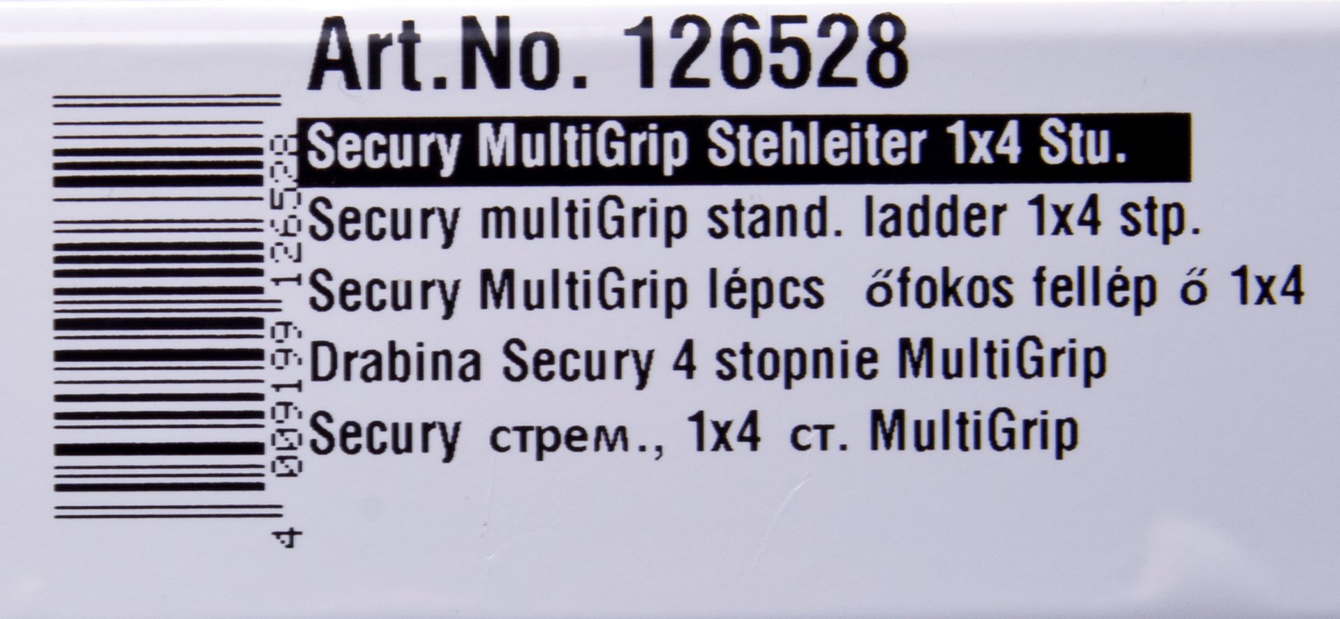 Sklopive ljestve KRAUSE Secury srebrne-22