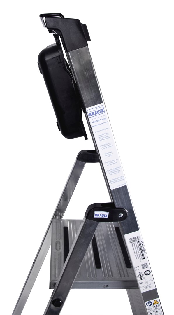 Sklopive ljestve KRAUSE Secury srebrne-9
