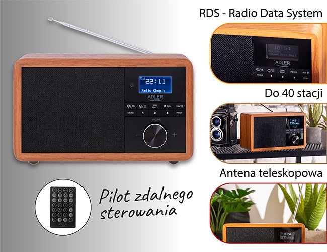 Prijenosni radio ADLER AD 1184 (digitalni)-13