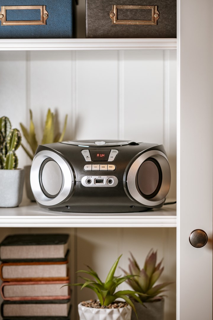 Prijenosni CD player ADLER AD 1181 srebrno-crni-8