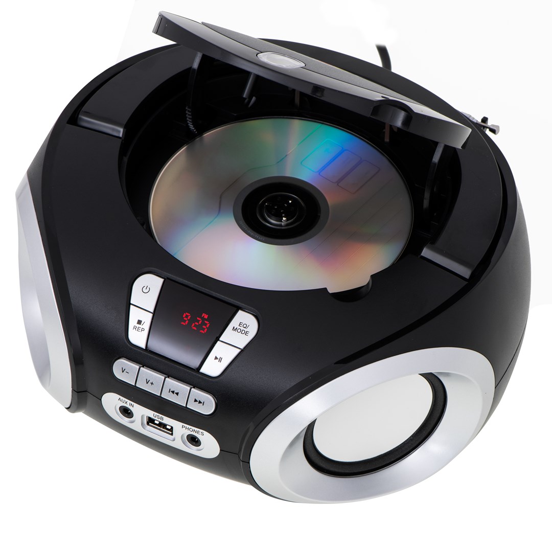 Prijenosni CD player ADLER AD 1181 srebrno-crni-5