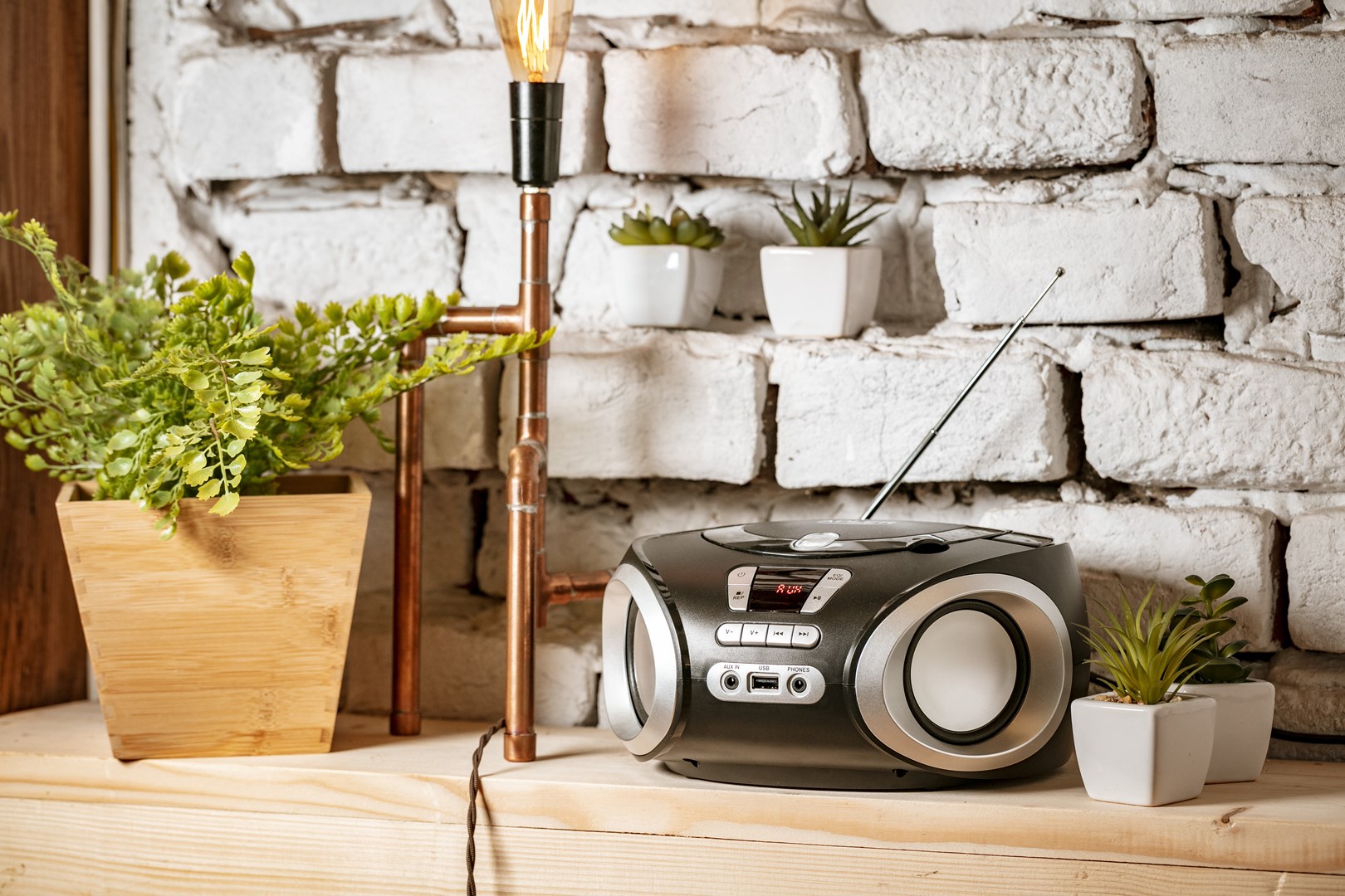 Prijenosni CD player ADLER AD 1181 srebrno-crni-7