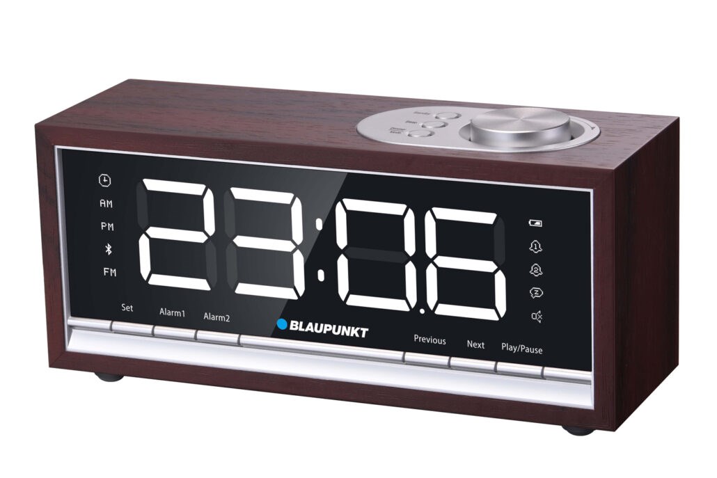 Radio sat s Bluetoothom BLAUPUNKT CR60BT (drveni) smeđi