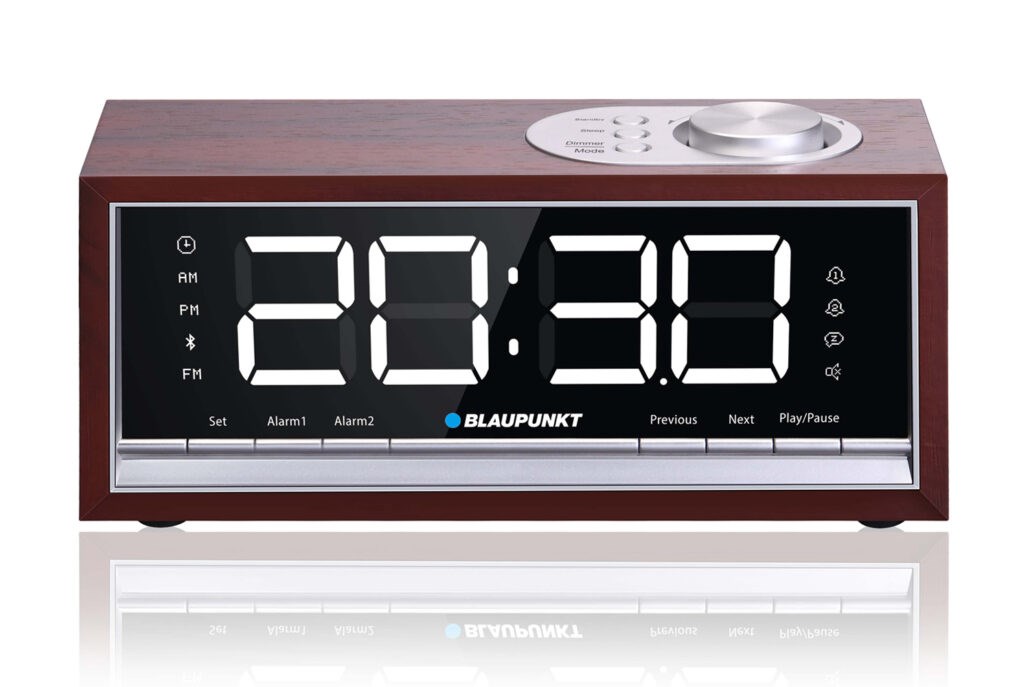 Radio sat s Bluetoothom BLAUPUNKT CR60BT (drveni) smeđi-1