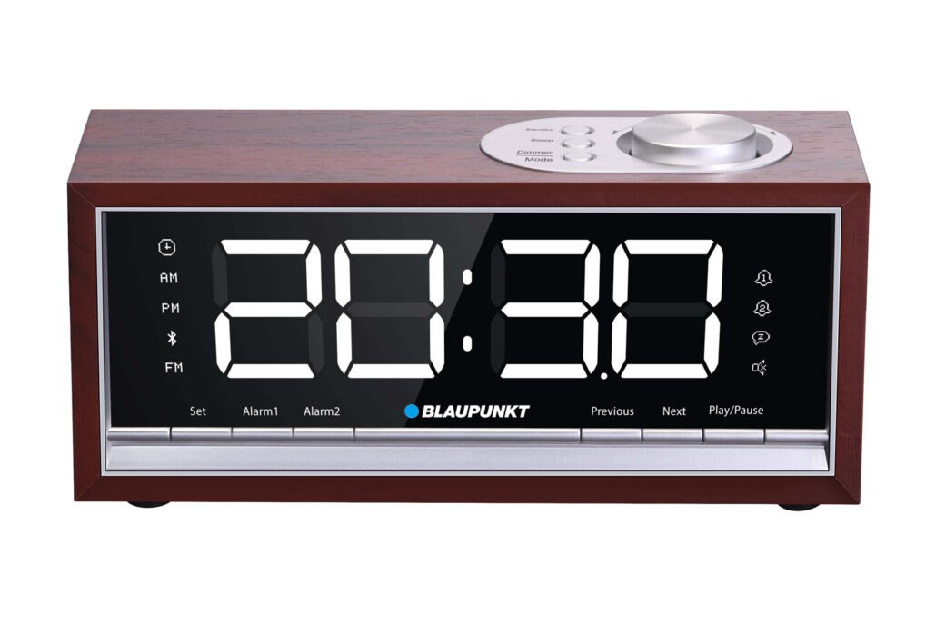 Radio sat s Bluetoothom BLAUPUNKT CR60BT (drveni) smeđi-2