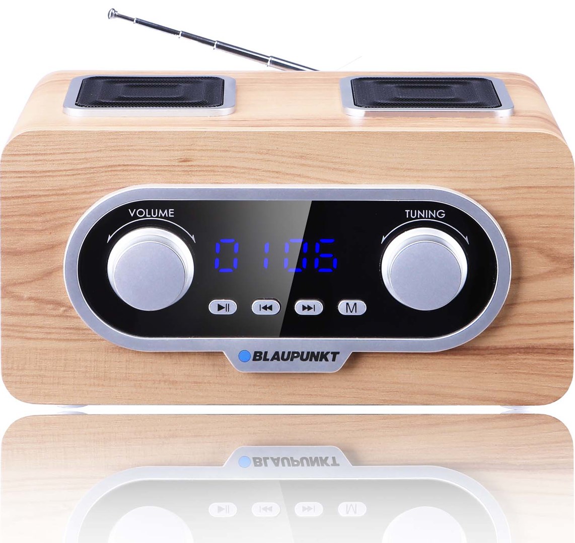 Radio Blaupunkt PP5.2CR (prijenosni, drveni)-1