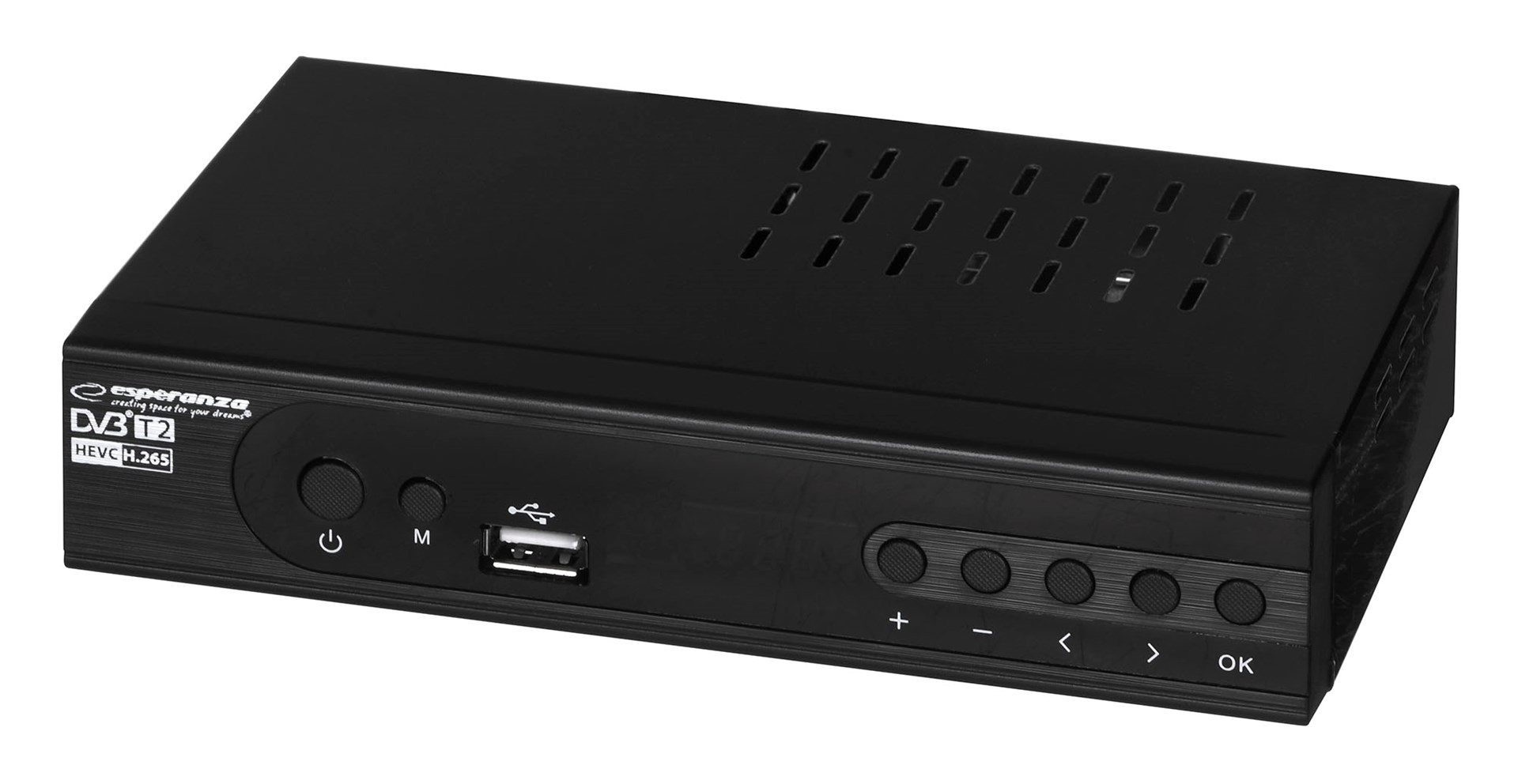 Digitalni DVB-T2 H.265/HEVC tuner ESPERANZA EV106P crni-6