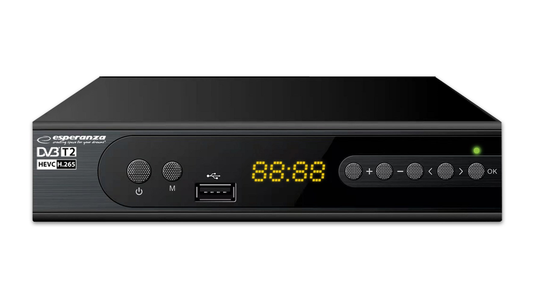 Digitalni DVB-T2 H.265/HEVC tuner ESPERANZA EV106P crni-5