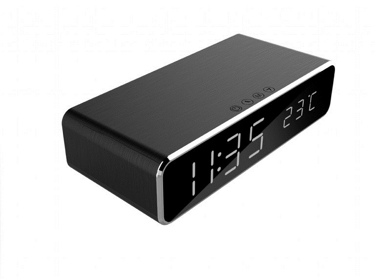 Digitalna budilica GEMBIRD DAC-WPC-01 (crna)-1