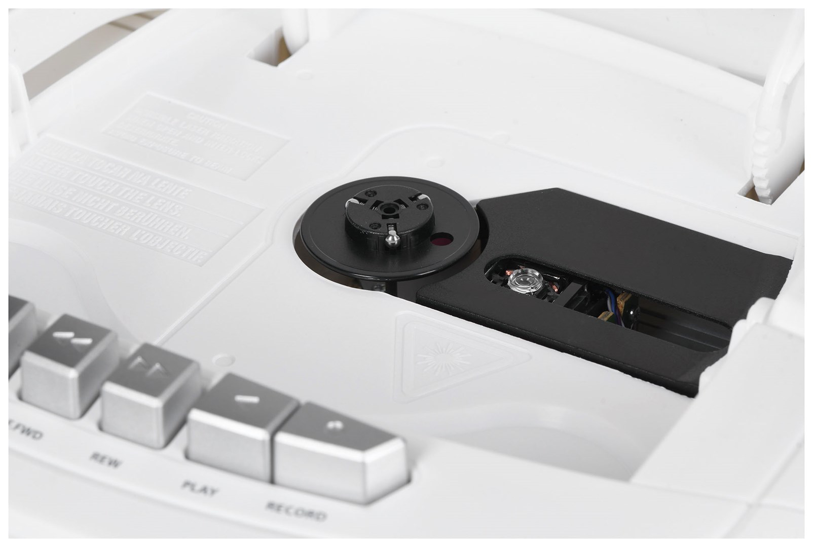 Prijenosni radio JVC RC-E451W (CD, kazetofon, Bluetooth, USB, FM, bijela boja)-13