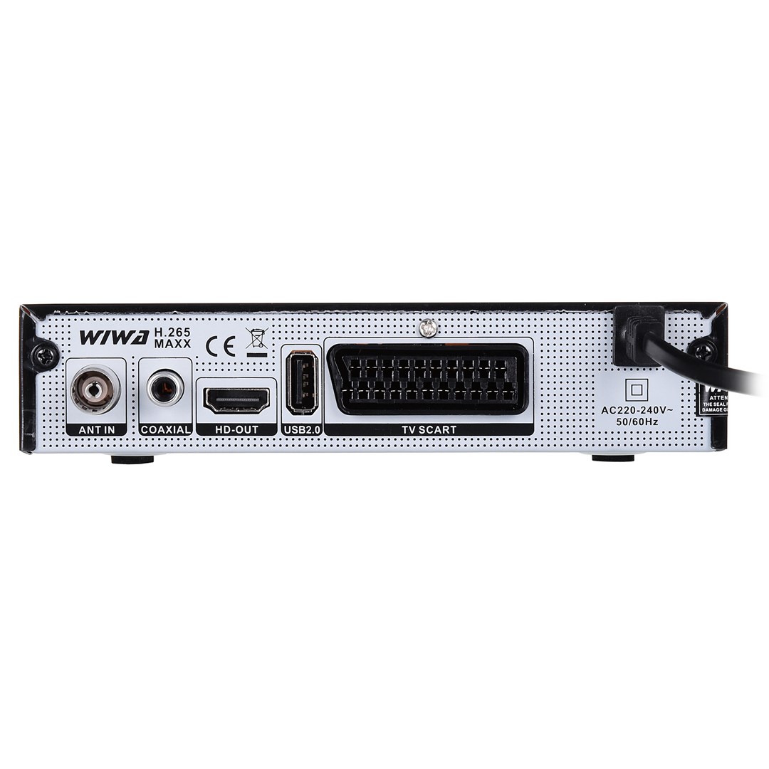 Tuner TV WIWA H.265 2790Z (DVB-T, HEVC/H.265, MPEG-4 AVC/H.264)-2