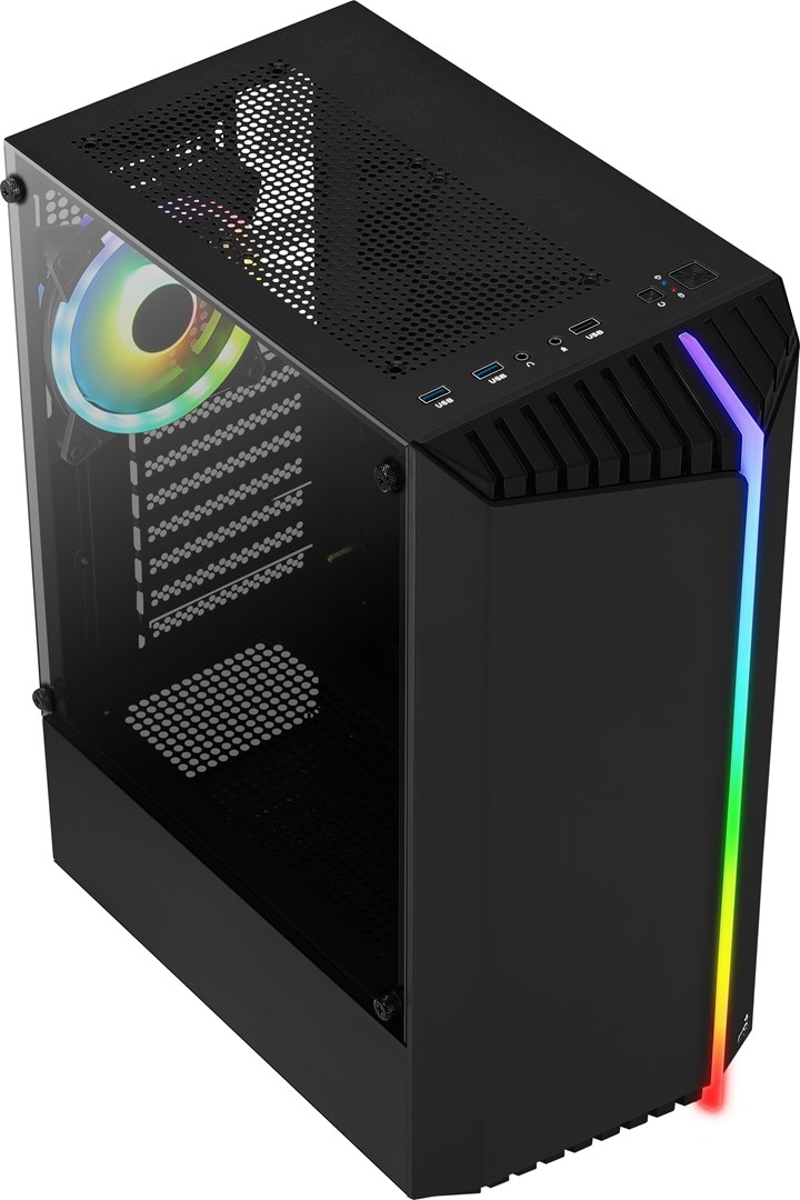 Kučište Aerocool Bionic (mid tower) crni-15