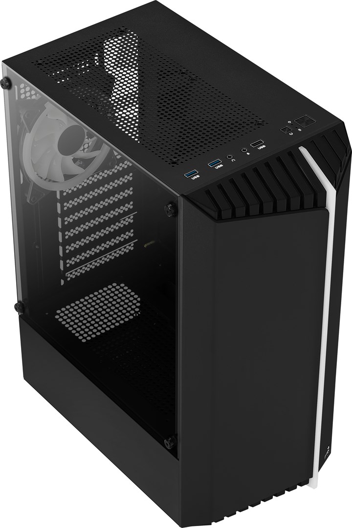 Kučište Aerocool Bionic (mid tower) crni-6