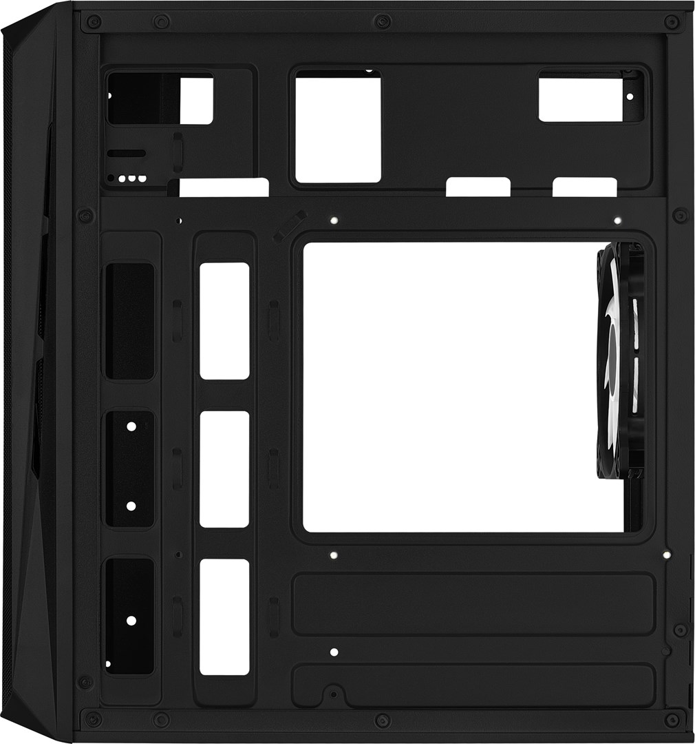 Kućište za računalo Aerocool CS107V2 (mini tower) crno-13