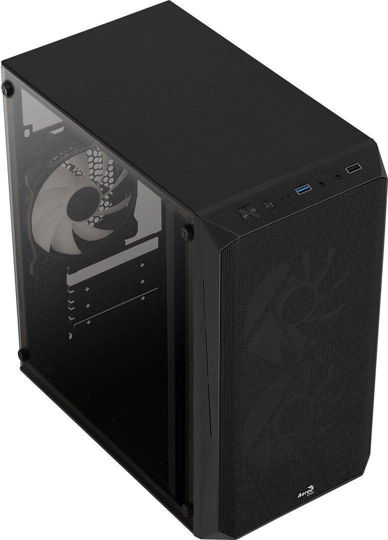 Kućište za računalo Aerocool CS107V2 (mini tower) crno-7