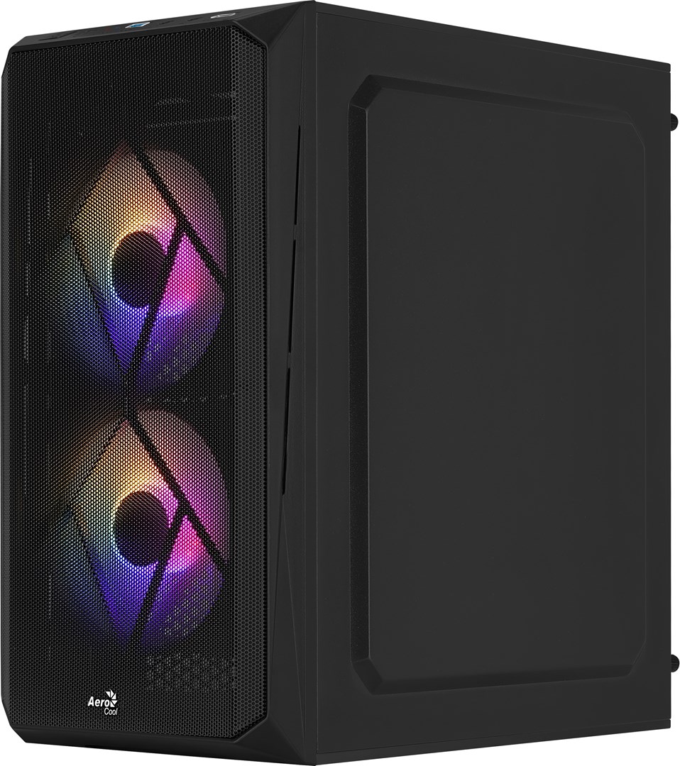 Kućište za računalo Aerocool CS107V2 (mini tower) crno-2