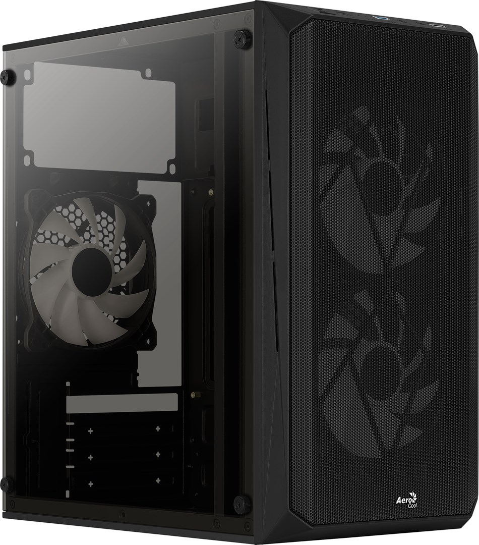 Kućište za računalo Aerocool CS107V2 (mini tower) crno-5