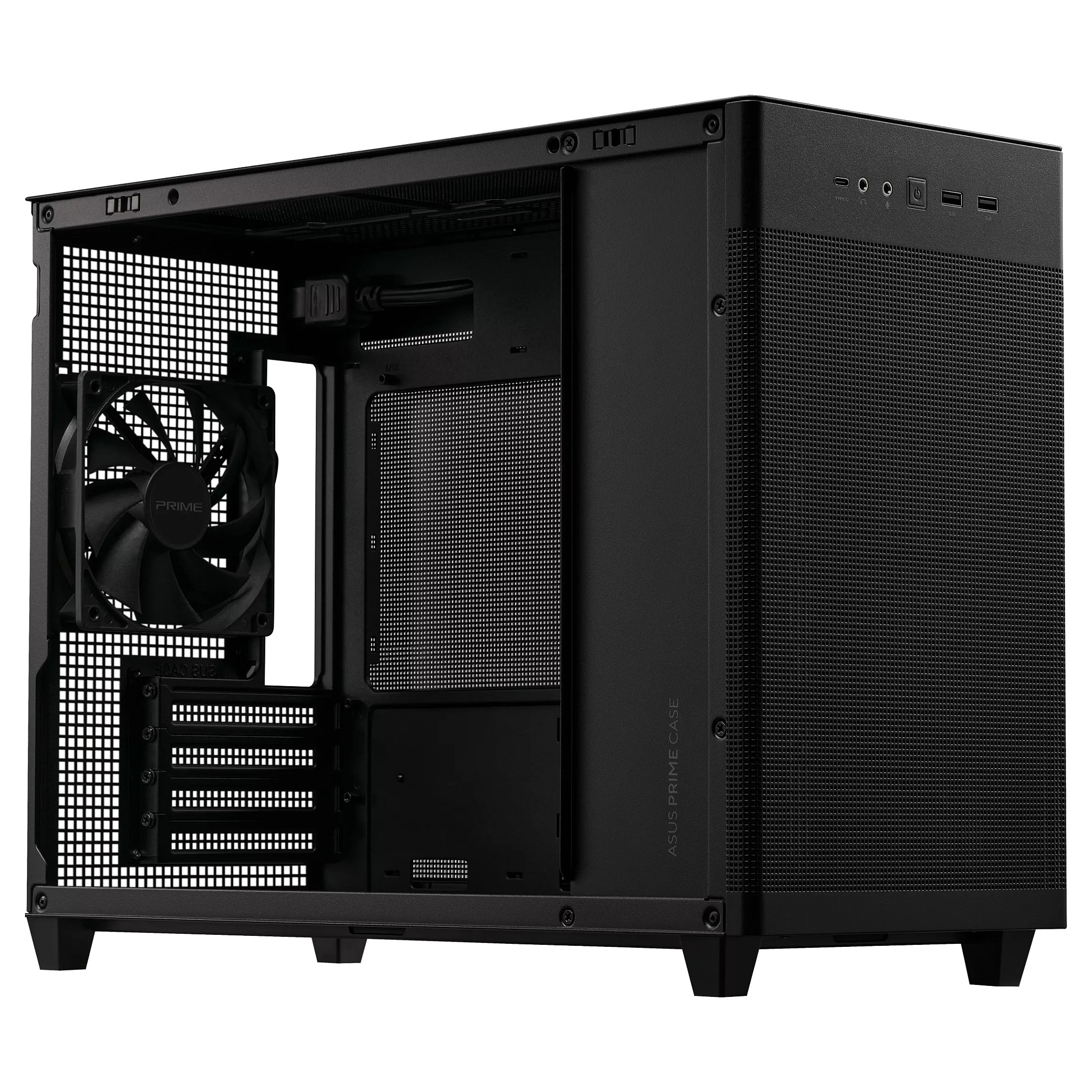 Kućište ASUS AP201 PRIME CASE TG (Mini Tower) crno-5