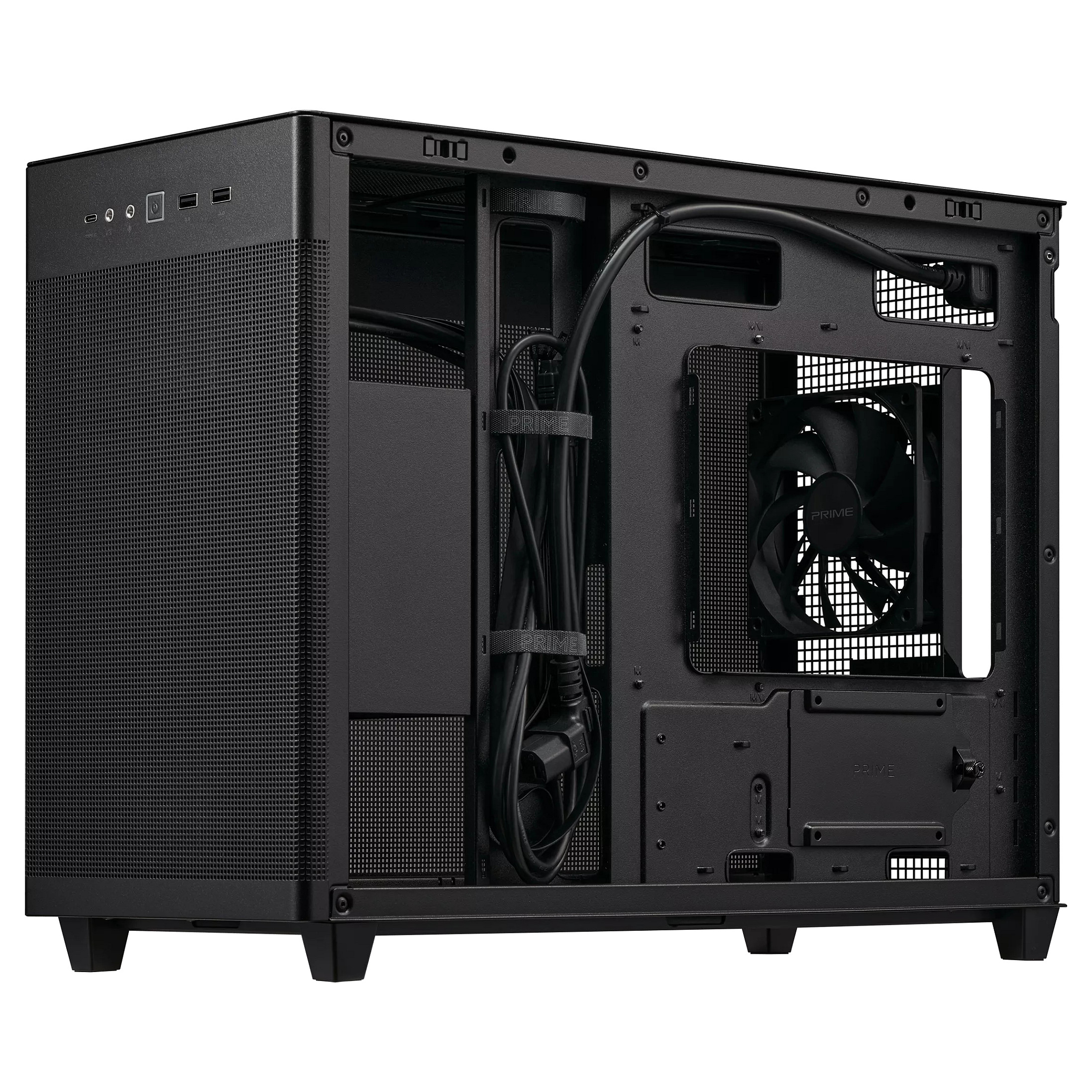 Kućište ASUS AP201 PRIME CASE TG (Mini Tower) crno-8