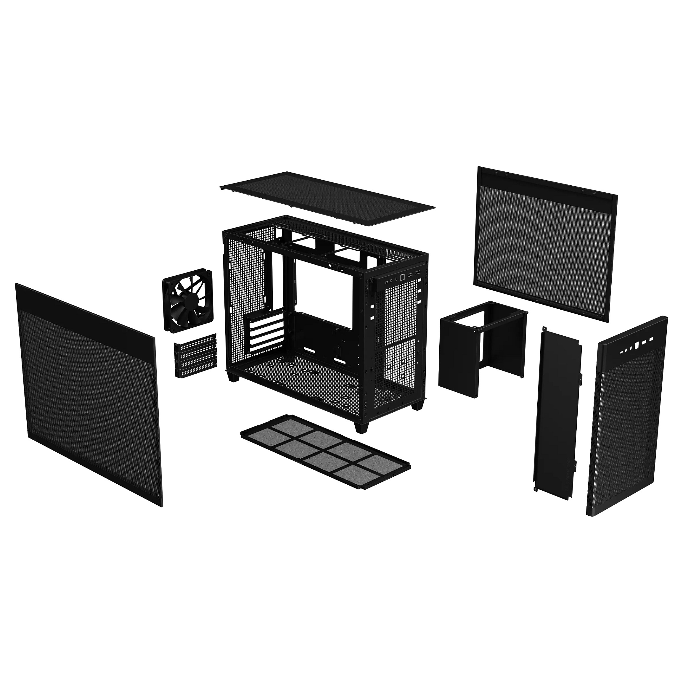 Kućište ASUS AP201 PRIME CASE TG (Mini Tower) crno-9