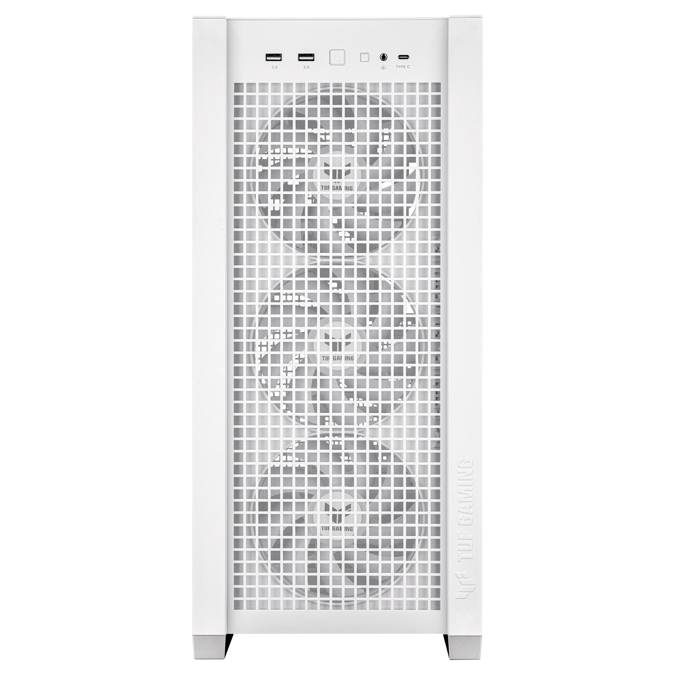 Kućište ASUS TUF GAMING GT302 TG ARGB WHITE (Midi Tower, ATX/mATX/Mini ITX/EATX, 2x 3,5/2,5'' unutarnji slot, 2x 2,5'' unutarnji slot, USB 3.2 Gen1/Gen2)-2