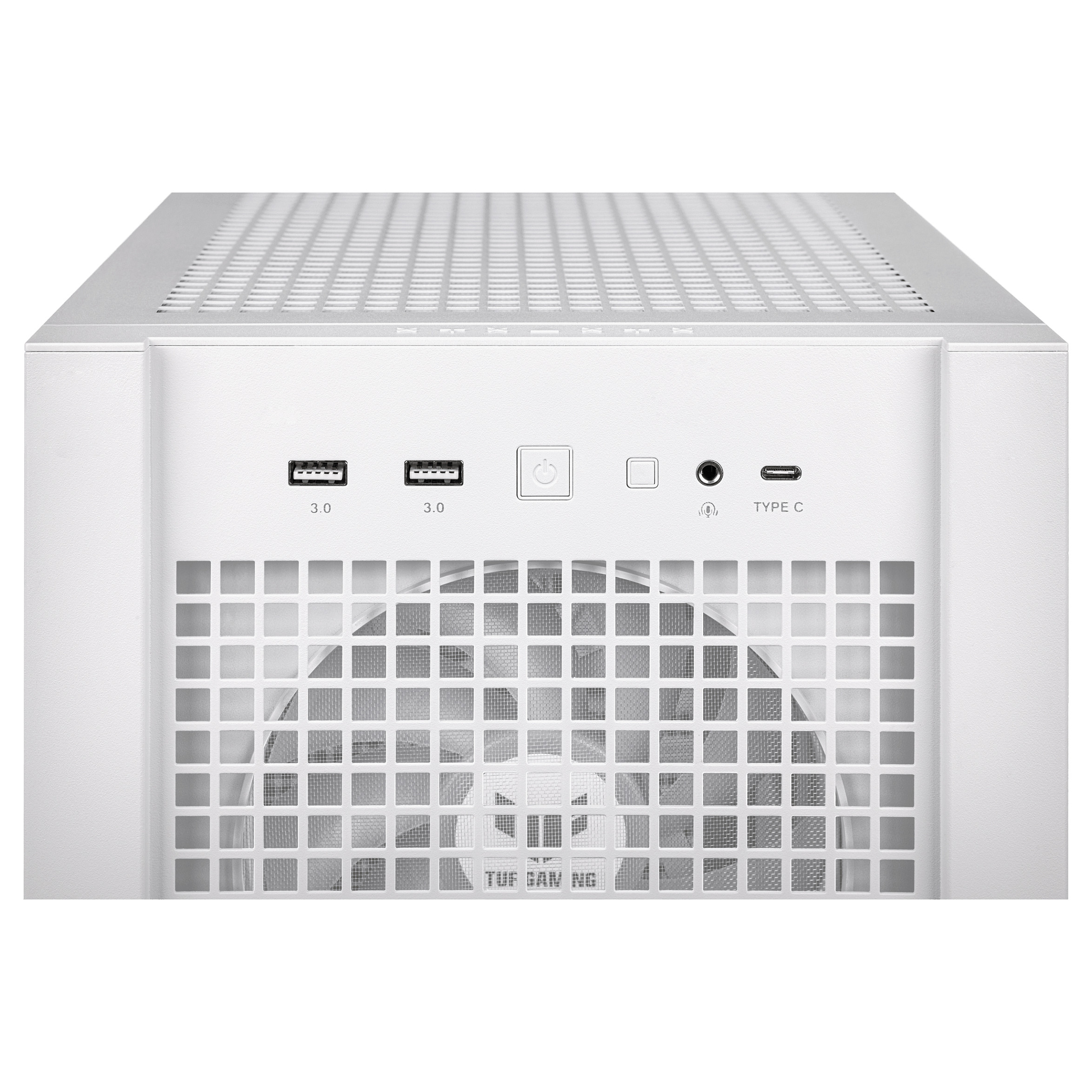 Kućište ASUS TUF GAMING GT302 TG ARGB WHITE (Midi Tower, ATX/mATX/Mini ITX/EATX, 2x 3,5/2,5'' unutarnji slot, 2x 2,5'' unutarnji slot, USB 3.2 Gen1/Gen2)-11