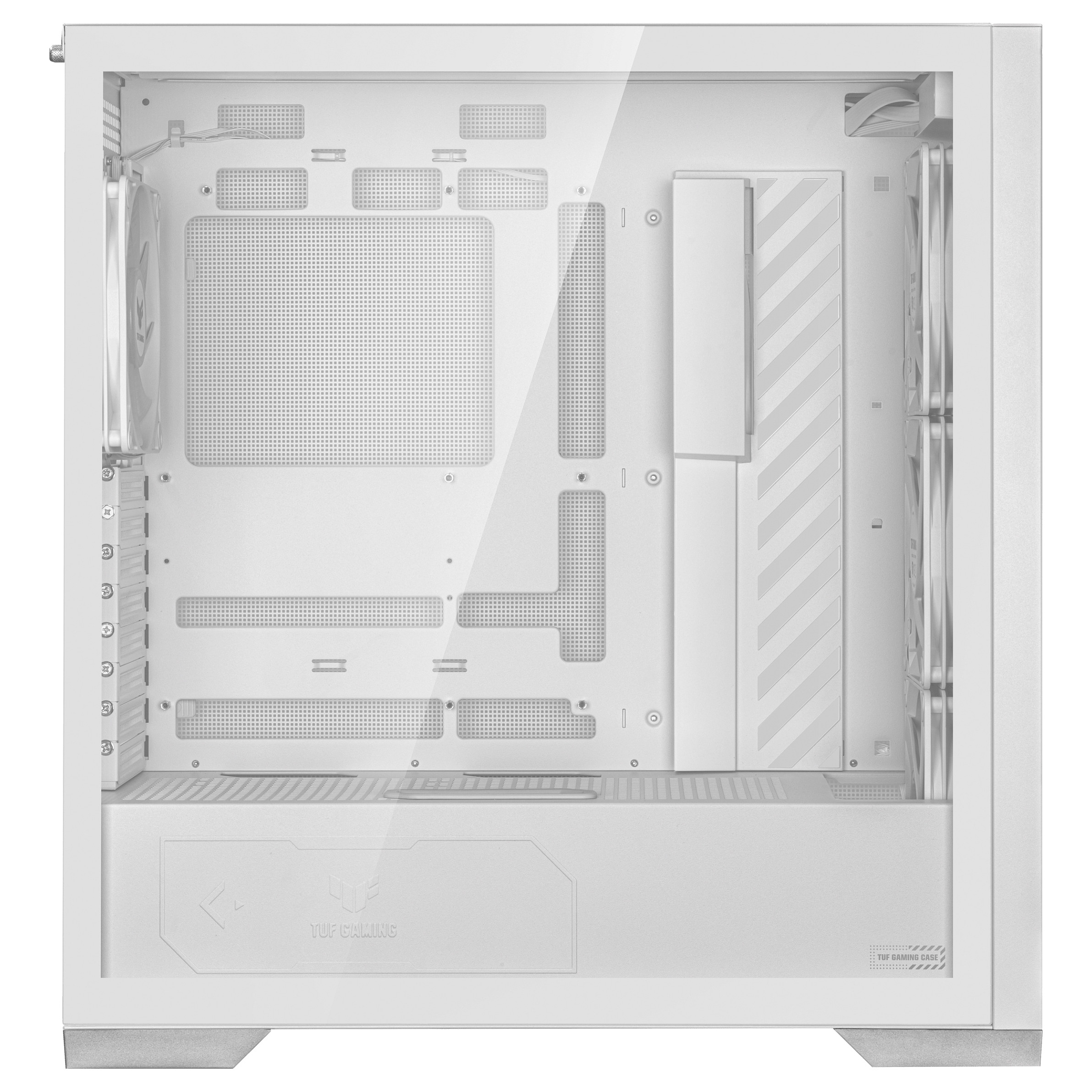 Kućište ASUS TUF GAMING GT302 TG ARGB WHITE (Midi Tower, ATX/mATX/Mini ITX/EATX, 2x 3,5/2,5'' unutarnji slot, 2x 2,5'' unutarnji slot, USB 3.2 Gen1/Gen2)-14