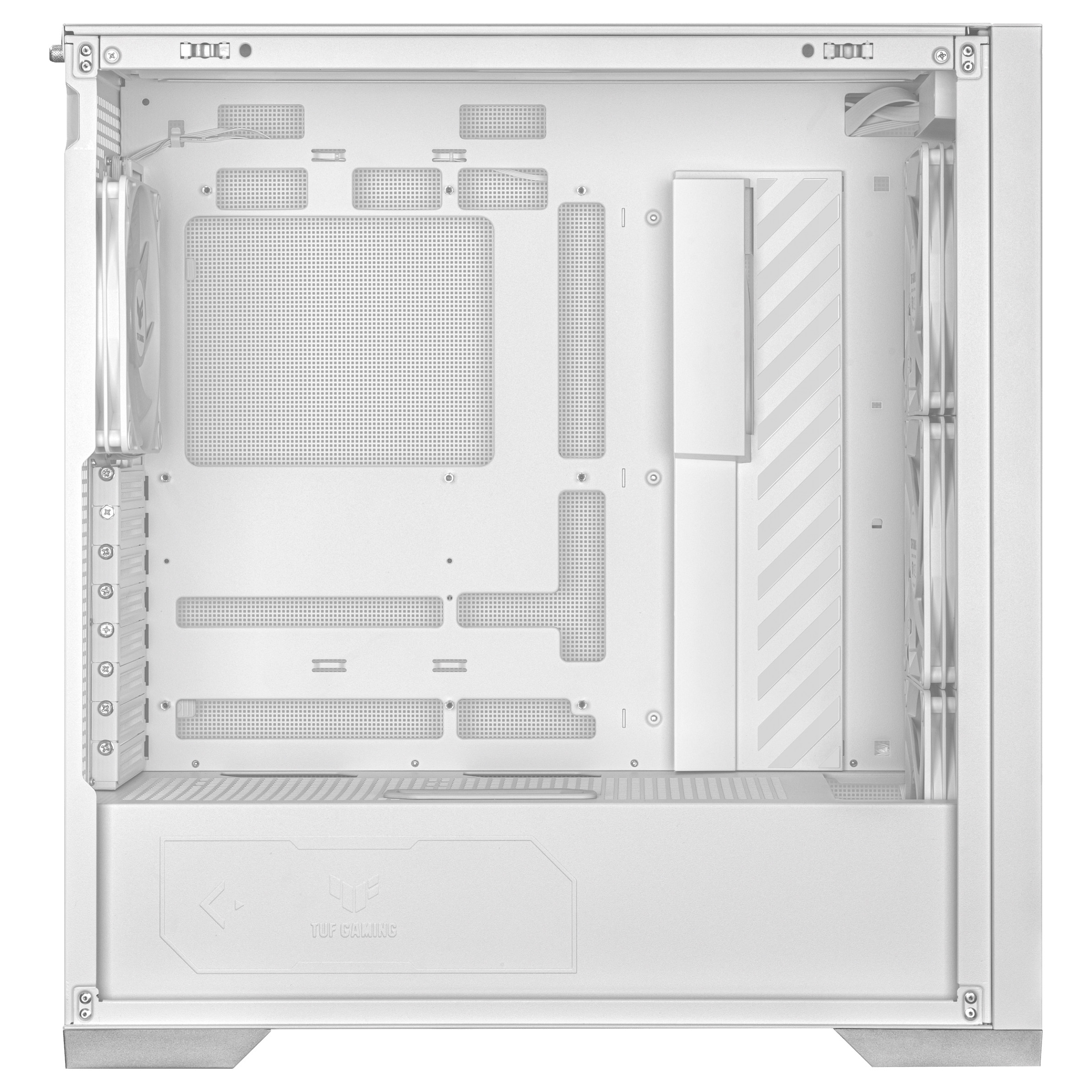 Kućište ASUS TUF GAMING GT302 TG ARGB WHITE (Midi Tower, ATX/mATX/Mini ITX/EATX, 2x 3,5/2,5'' unutarnji slot, 2x 2,5'' unutarnji slot, USB 3.2 Gen1/Gen2)-15