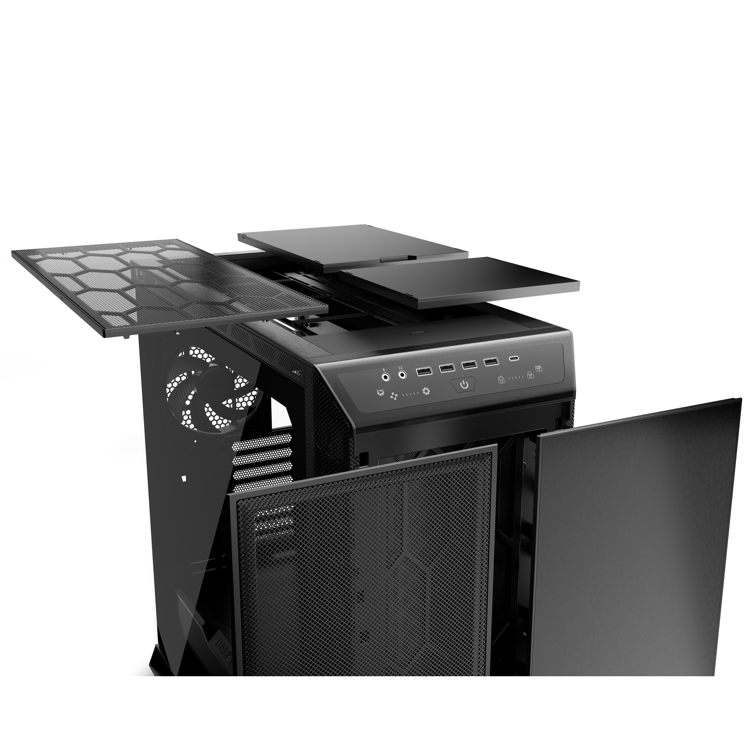 Kućište za računalo BE QUIET! DARK BASE PRO 901 (Crno, Full Tower)-3