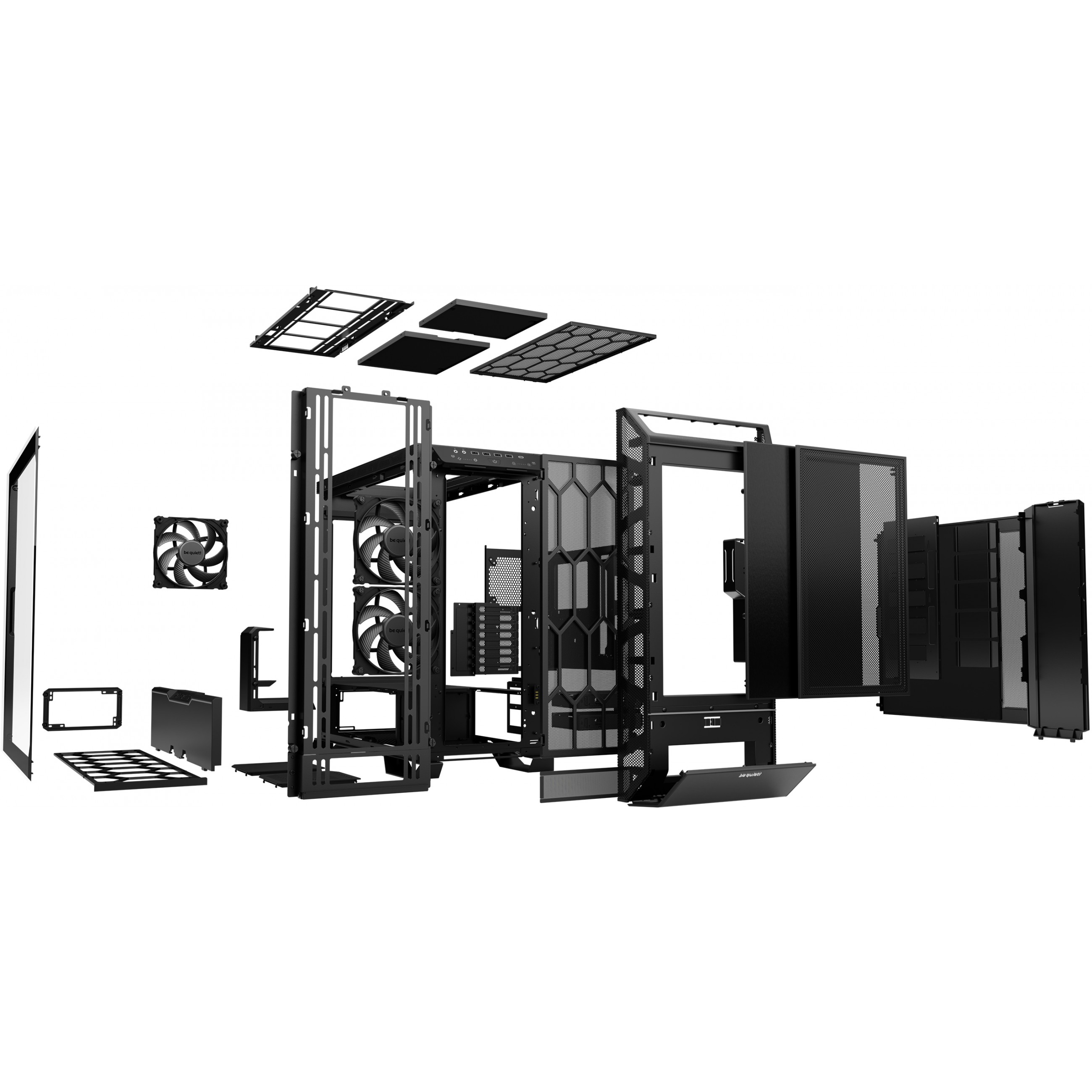 Kućište za računalo BE QUIET! DARK BASE PRO 901 (Crno, Full Tower)-5