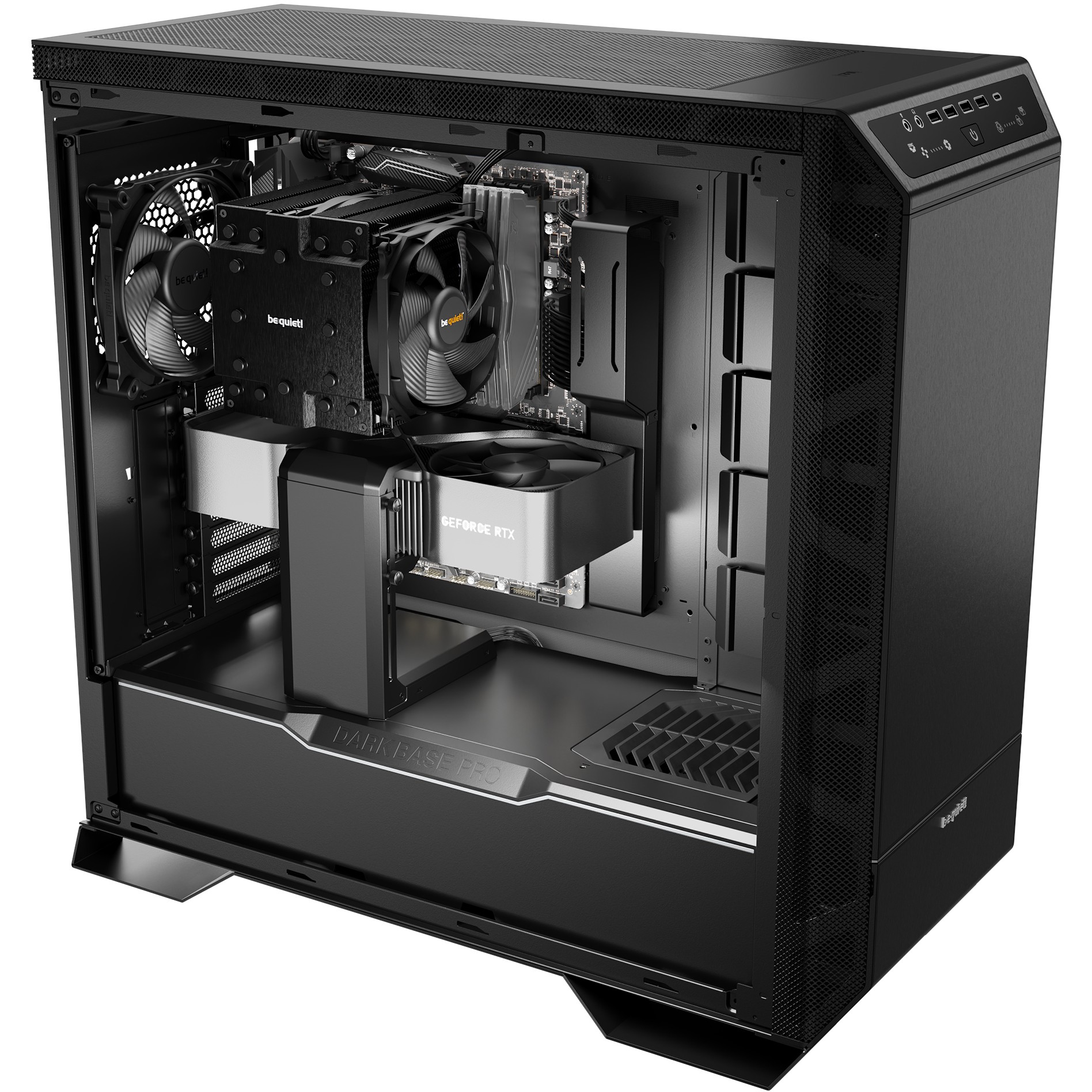 Kućište za računalo BE QUIET! DARK BASE PRO 901 (Crno, Full Tower)-10