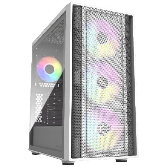 Obudova za računalo COOLER MASTER MasterBox 600 (bijela, ARGB)-0