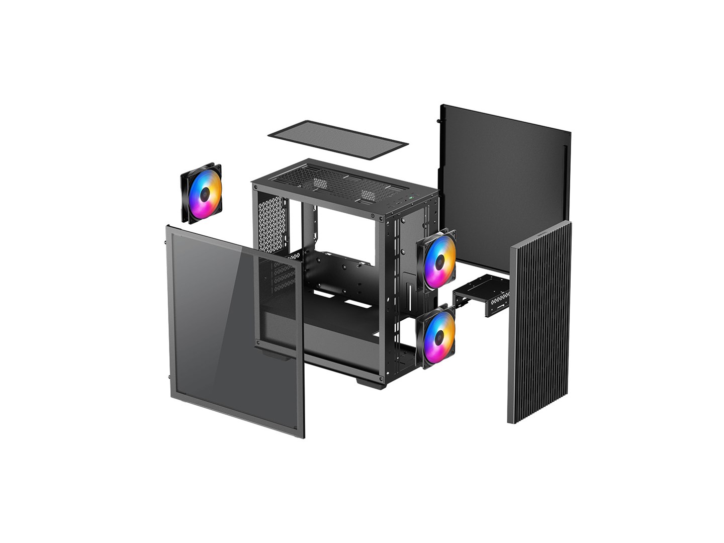 DeepCool MATREXX 40 3FS Micro Tower crna-16