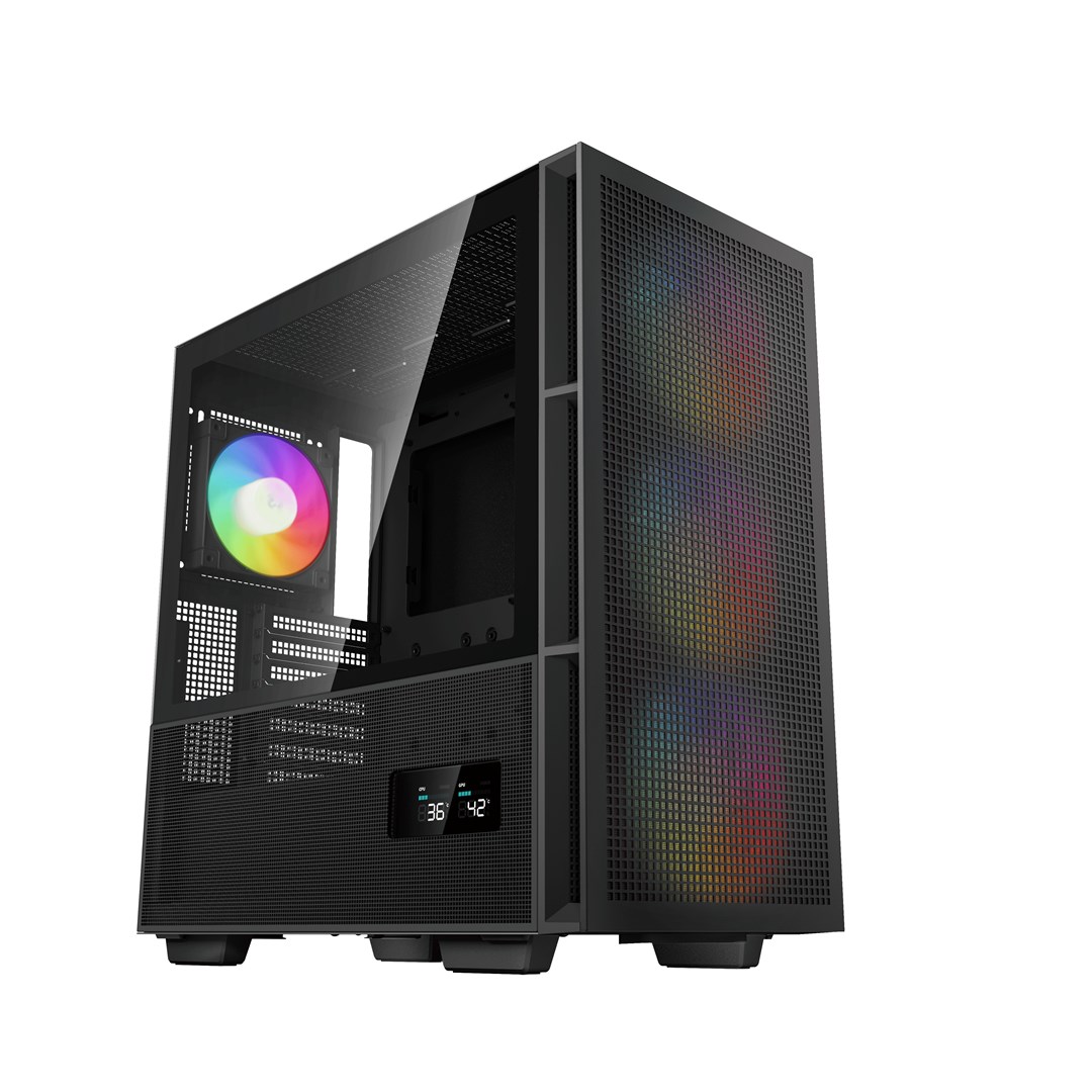 Kućište za računalo DEEPCOOL CH560 DIGITAL Midi Tower (crna, Midi Tower, ATX, EATX, micro ATX, Mini-ITX, 2x 3.5" bays, 3x 2.5" bays, 7x expansion slots, USB 3.2 Gen 1, USB 3.2 Gen 2, Combo headphone/mic port)-15