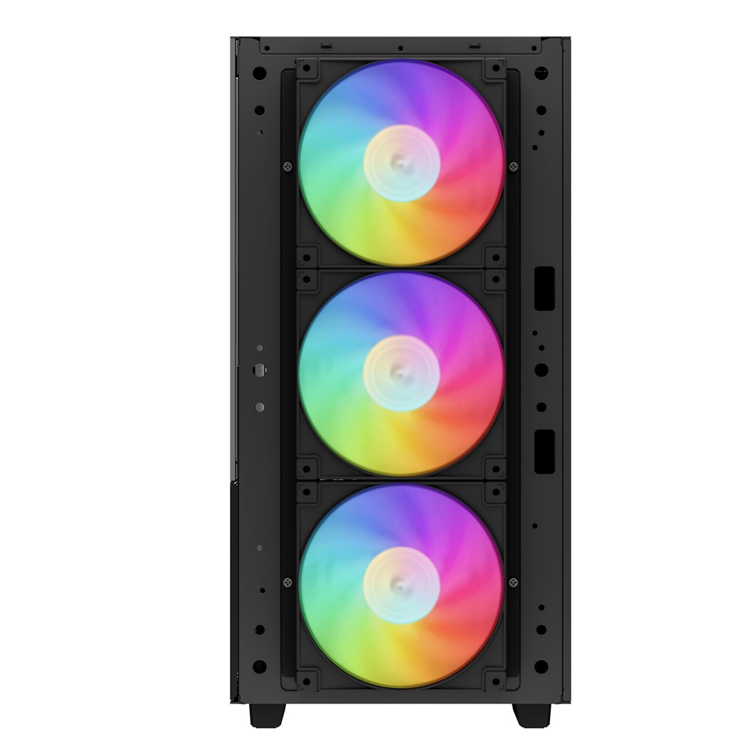 Kućište za računalo DEEPCOOL CH560 DIGITAL Midi Tower (crna, Midi Tower, ATX, EATX, micro ATX, Mini-ITX, 2x 3.5" bays, 3x 2.5" bays, 7x expansion slots, USB 3.2 Gen 1, USB 3.2 Gen 2, Combo headphone/mic port)-9