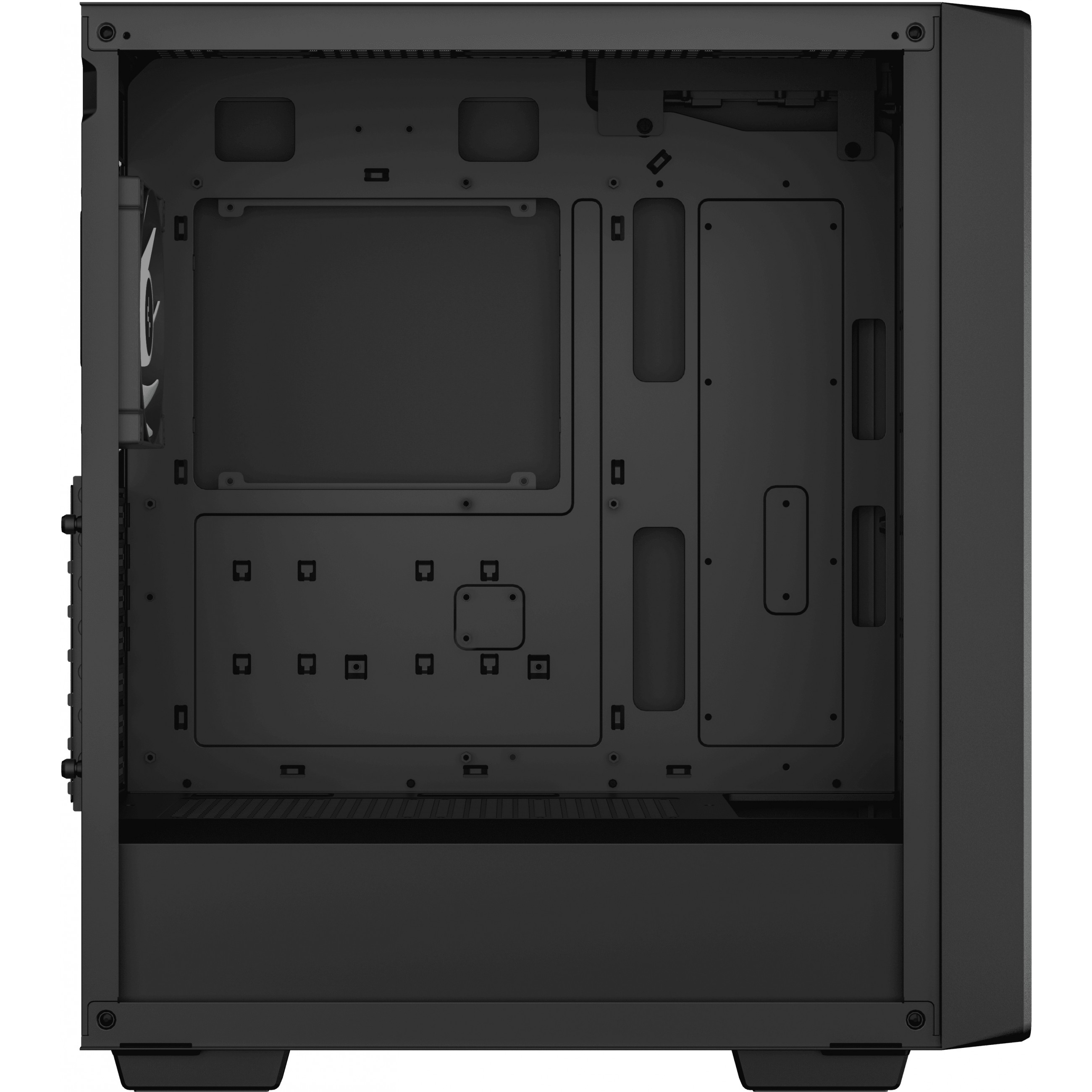 Kućište za računalo DEEPCOOL CC560 ARGB V2 (Midi Tower, crna, aRGB osvjetljenje, ATX, micro ATX, Mini-ITX)-7