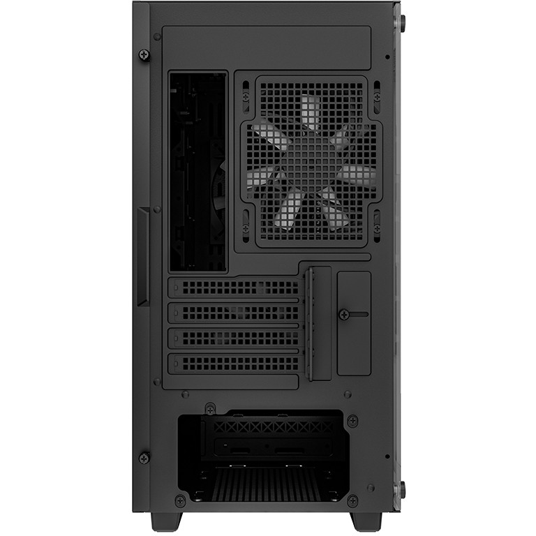 Kućište za računalo DEEPCOOL CC360 ARGB (Mini Tower, crna boja, ABS i čelik, prozirna staklena ploča)-2